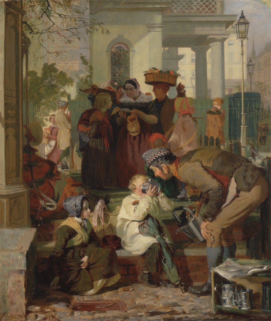 Osvěžování unavených, kolem roku 1847 od Robert Hannah
