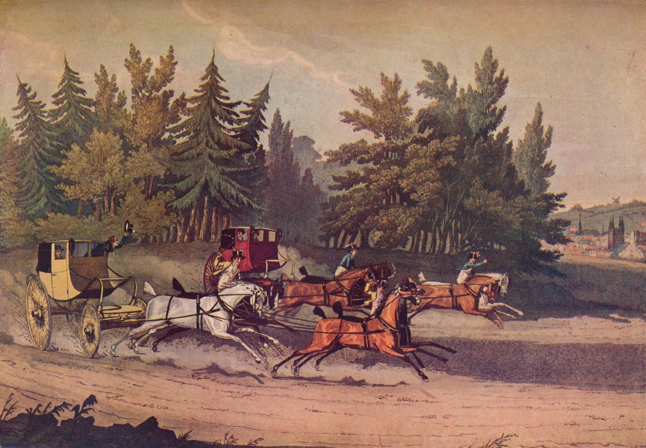 Poslední hodina sporných voleb do MP, 1817 od Robert Havell