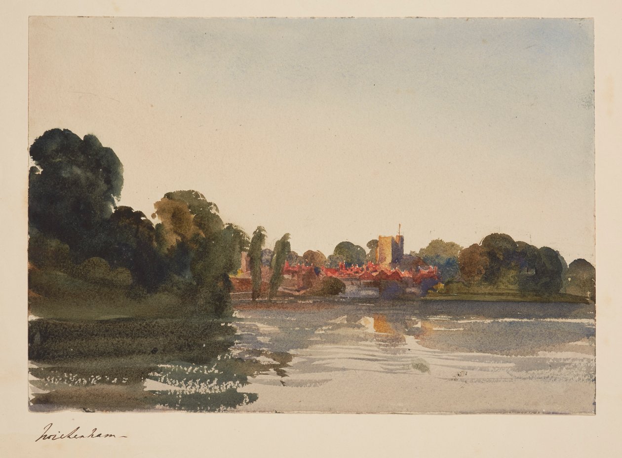 Pohled na Twickenham od Robert Henry Cheney