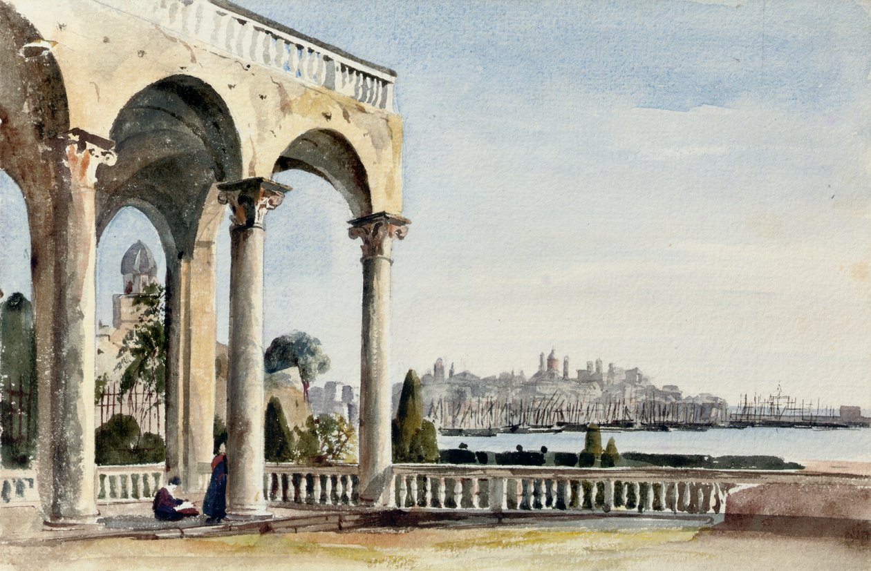 Villa Doria v Janově, 1829 od Robert Henry Cheney