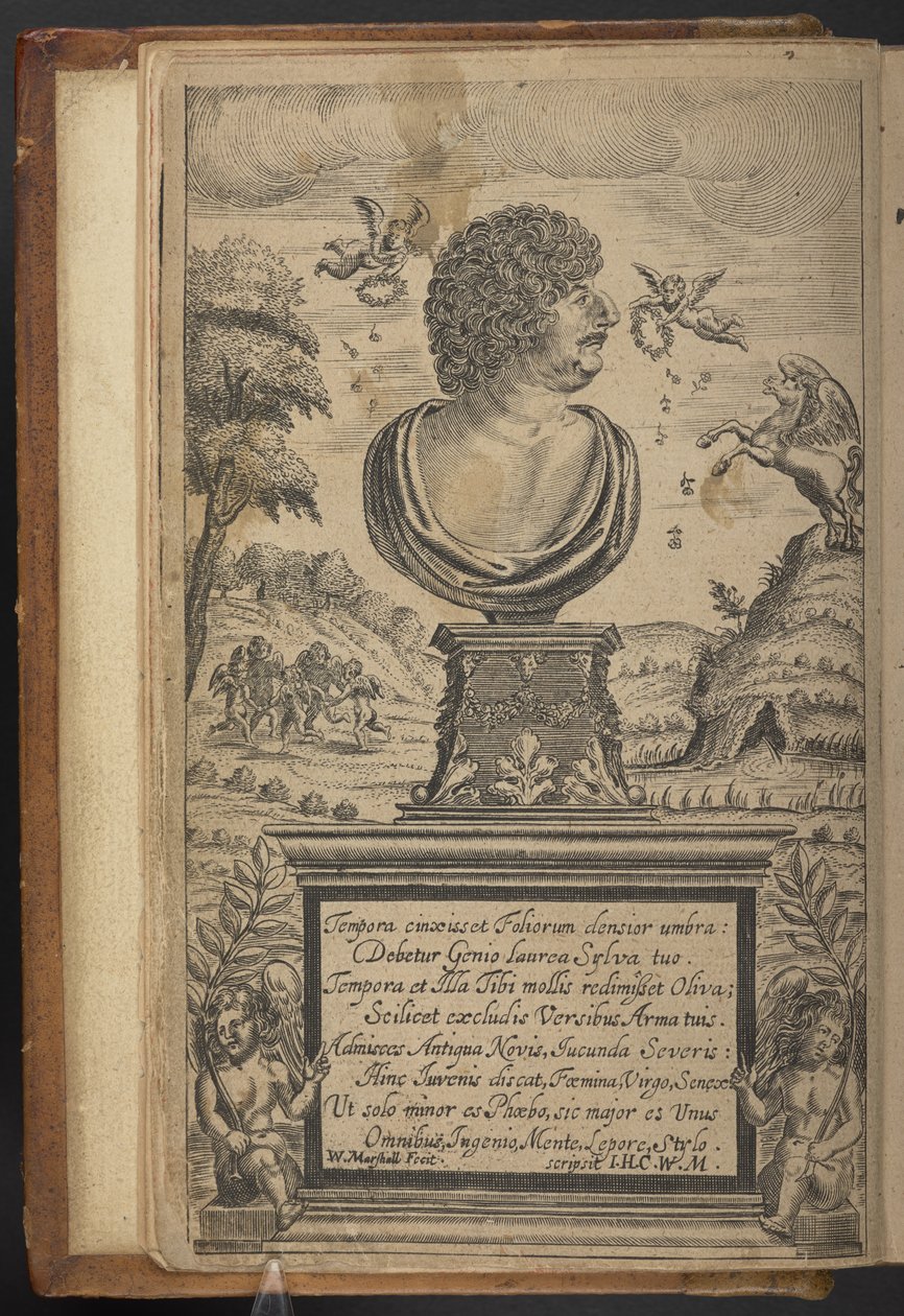 Frontispis Hesperidek aneb The Works… od Robert Herrick