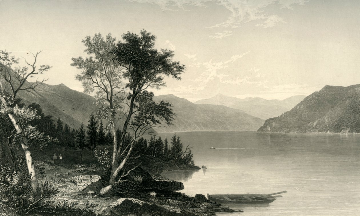 "Jezero George", 1874. od Robert Hinshelwood