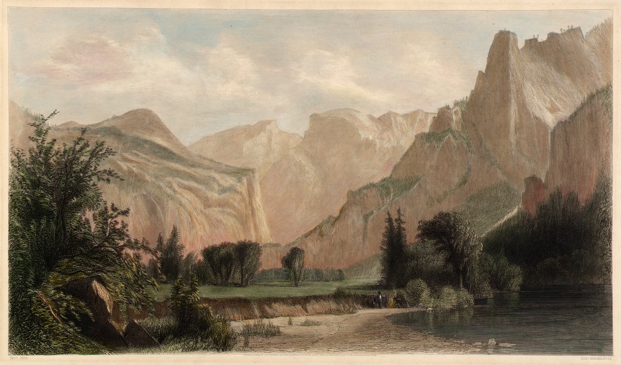 Yosemitské údolí od Robert Hinshelwood