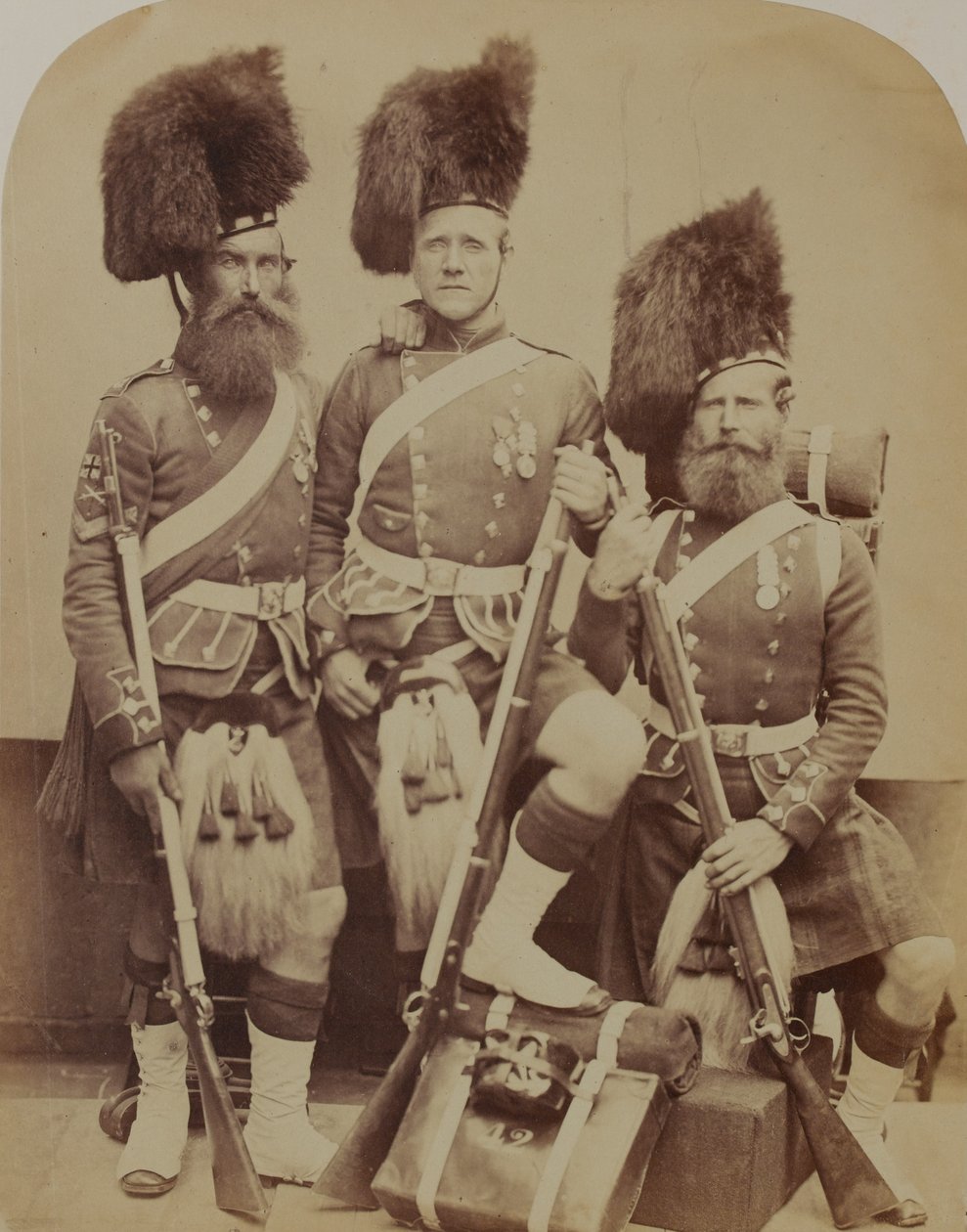 Gardner, McKenzie a Glen, 42. (The Royal Highland) Regiment of Foot od Robert Howlett