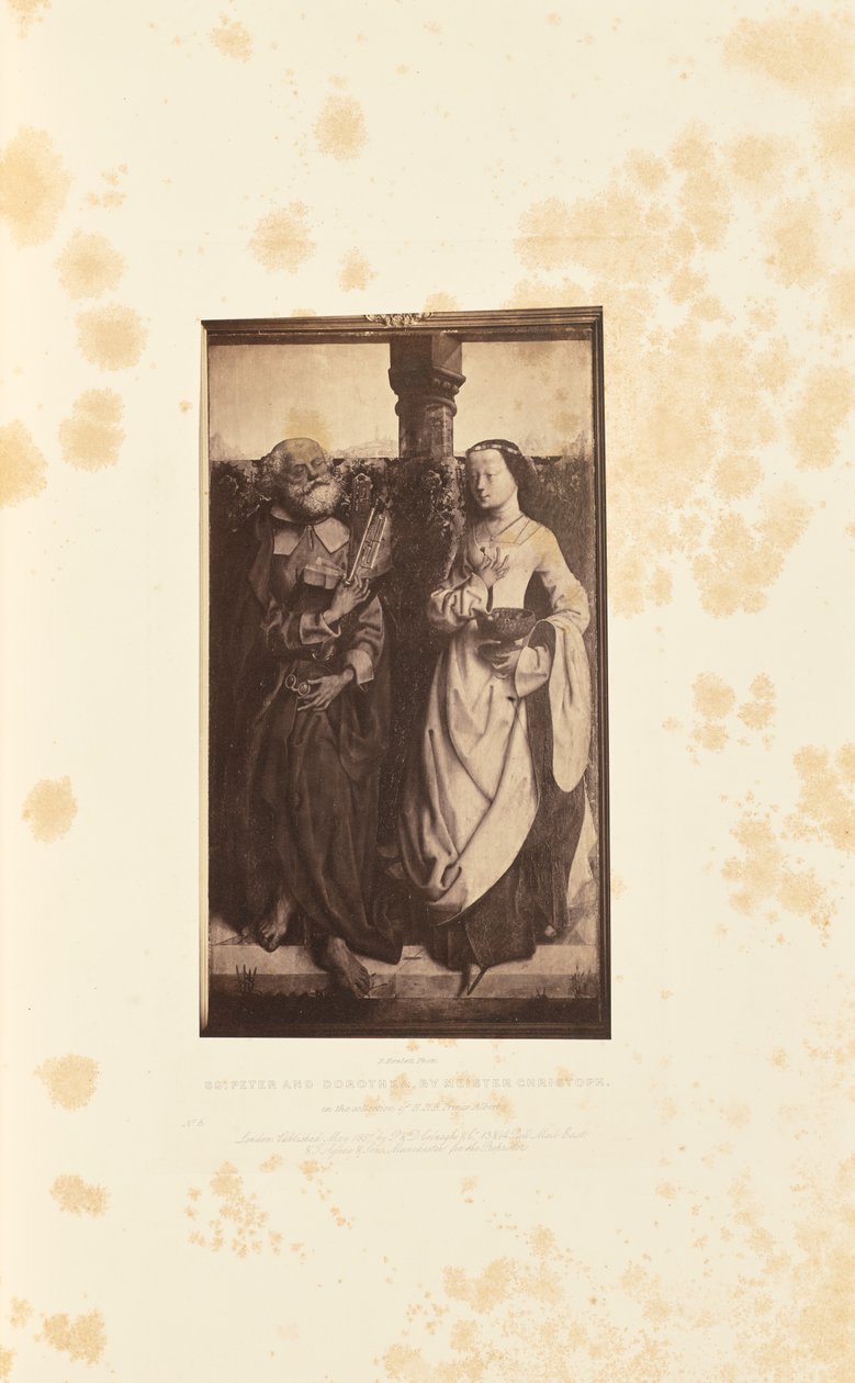 Svatý Petr a Dorothea, autor Meister Christoph od Robert Howlett