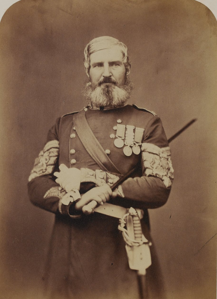 Seržant-major Edwards, garda skotských střelců od Robert Howlett