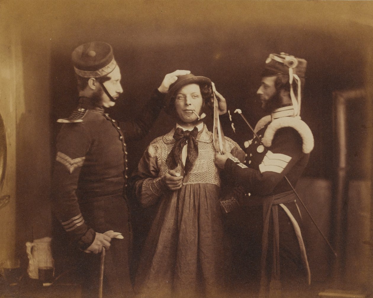 The Recruit, 1856 (sépiová fotografie) od Robert Howlett