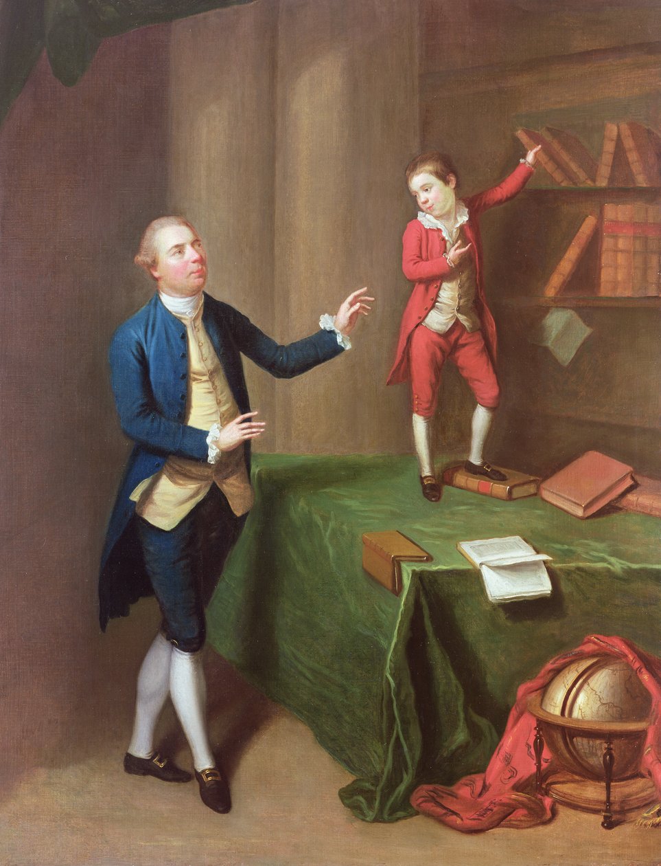 Sir Robert Walker a jeho syn Robert od Robert Hunter