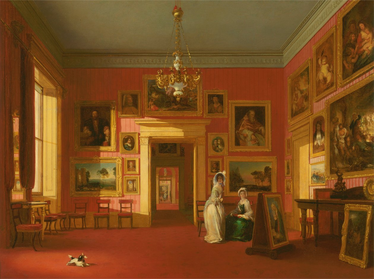 Obrazová galerie lorda Northwicka v Thirlestaine House od Robert Huskisson