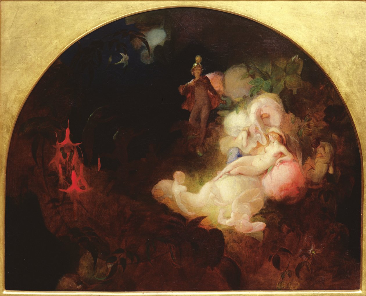 Tam spí Titania (panel) od Robert Huskisson