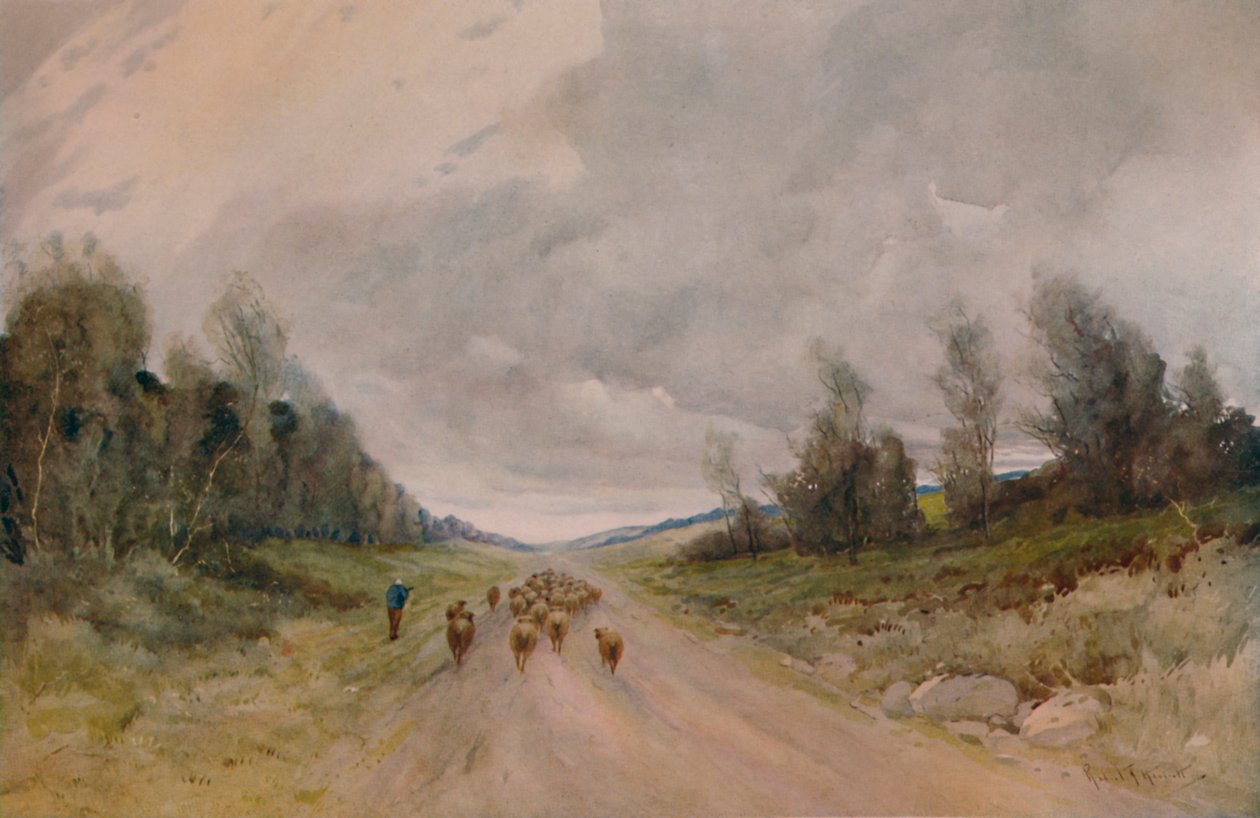 „Na Northumberland Road“, 20. století, 1935 od Robert J Hewitt