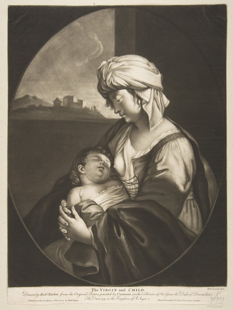 Panna a dítě, 1772. od Robert Laurie