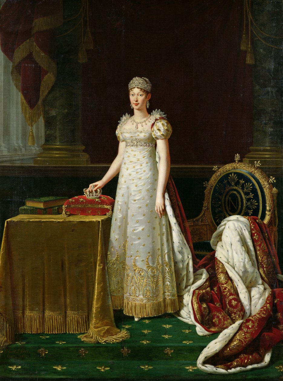 Marie-Louise (1791-1847) z Habsbourg, Lotrinsko, 1814 od Robert Lefevre