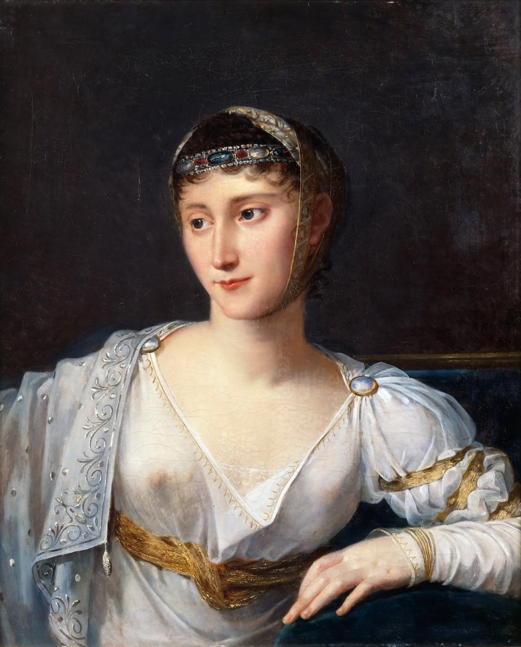 Pauline Bonaparte, princezna Borghese, vévodkyně z Guastally 1780-1825 od Robert Lefevre
