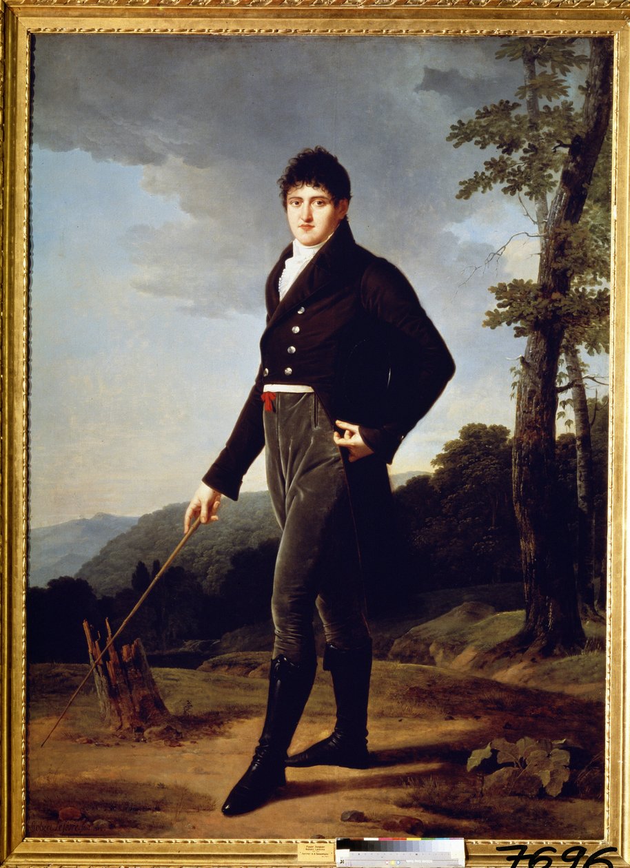 Portrét hraběte Andrey Bezborodko. Obraz Robert Lefevre (1756-1830) od Robert Lefevre