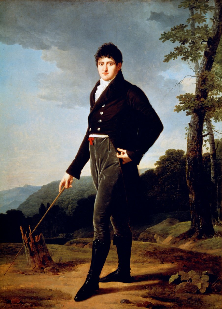 Portrét hraběte Andrey Bezborodko, 1804. od Robert Lefevre