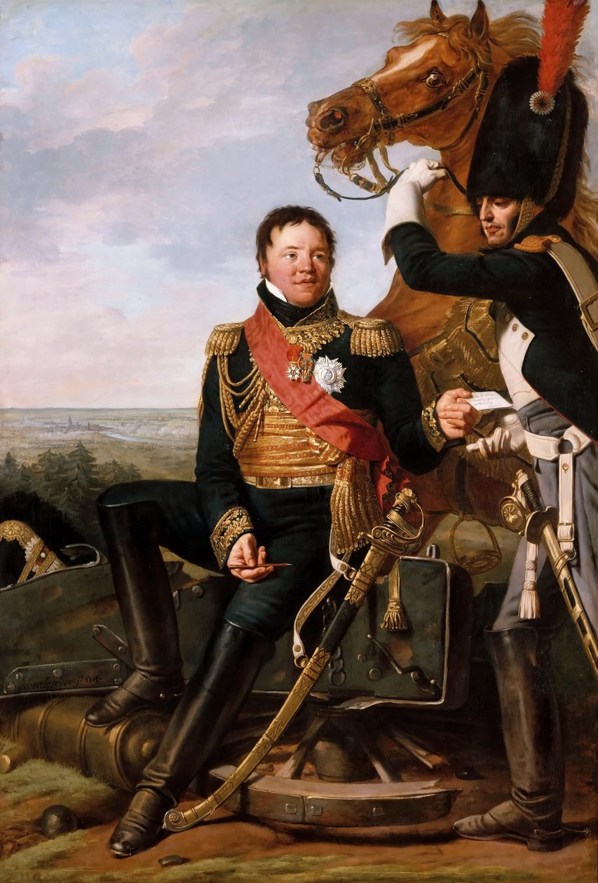 Portrét Frédérica Henriho Walthera 1761-1813 od Robert Lefevre