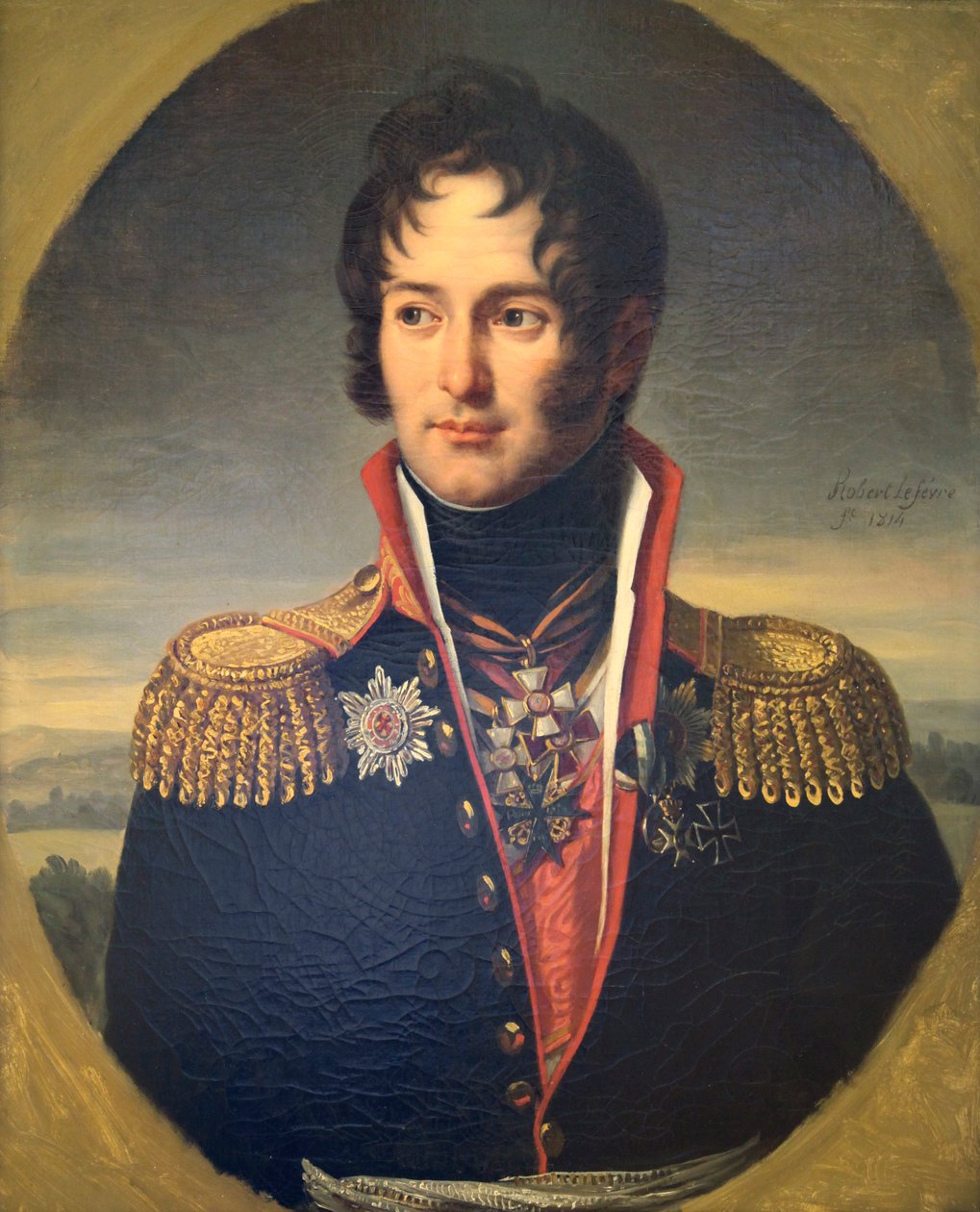 „Portrét generála Pyotra Chicherina“, 1814 od Robert Lefevre