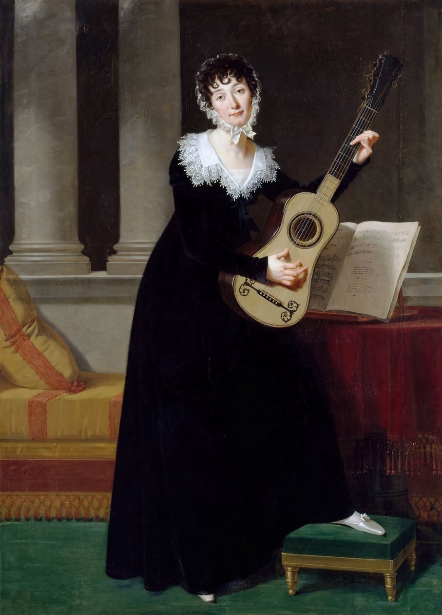 Portrét Pauline Duchambge 1778-1858, rozené de Montet od Robert Lefevre