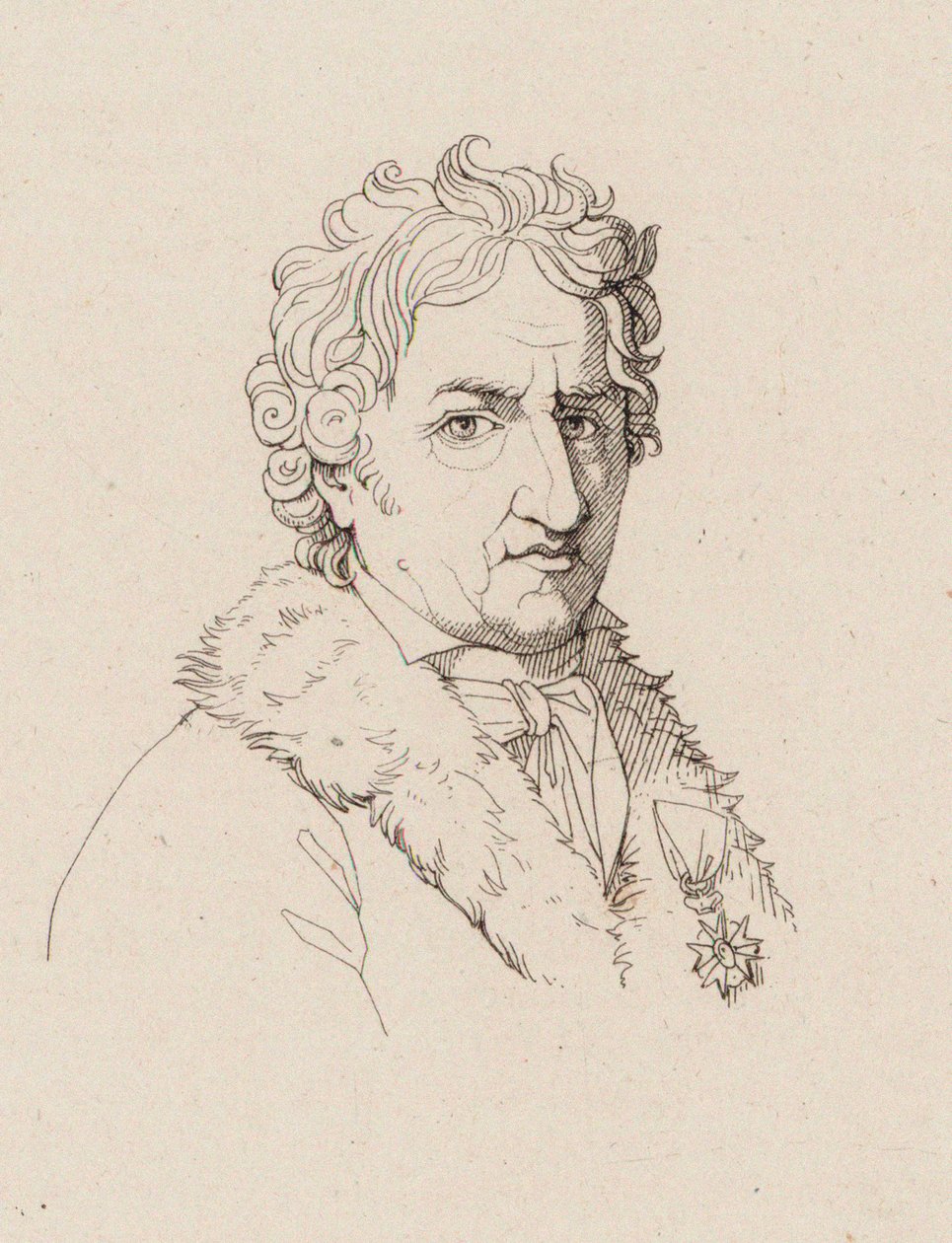 Portrét skladatele Pierra-Alexandra Monsignyho 1729-1817, c. 1810. od Robert Lefevre