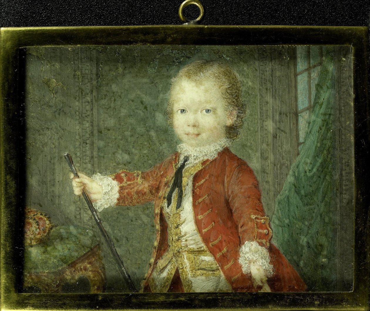 William V (1748-1806), princ Orange-Nassau, jako dítě od Robert Mussard
