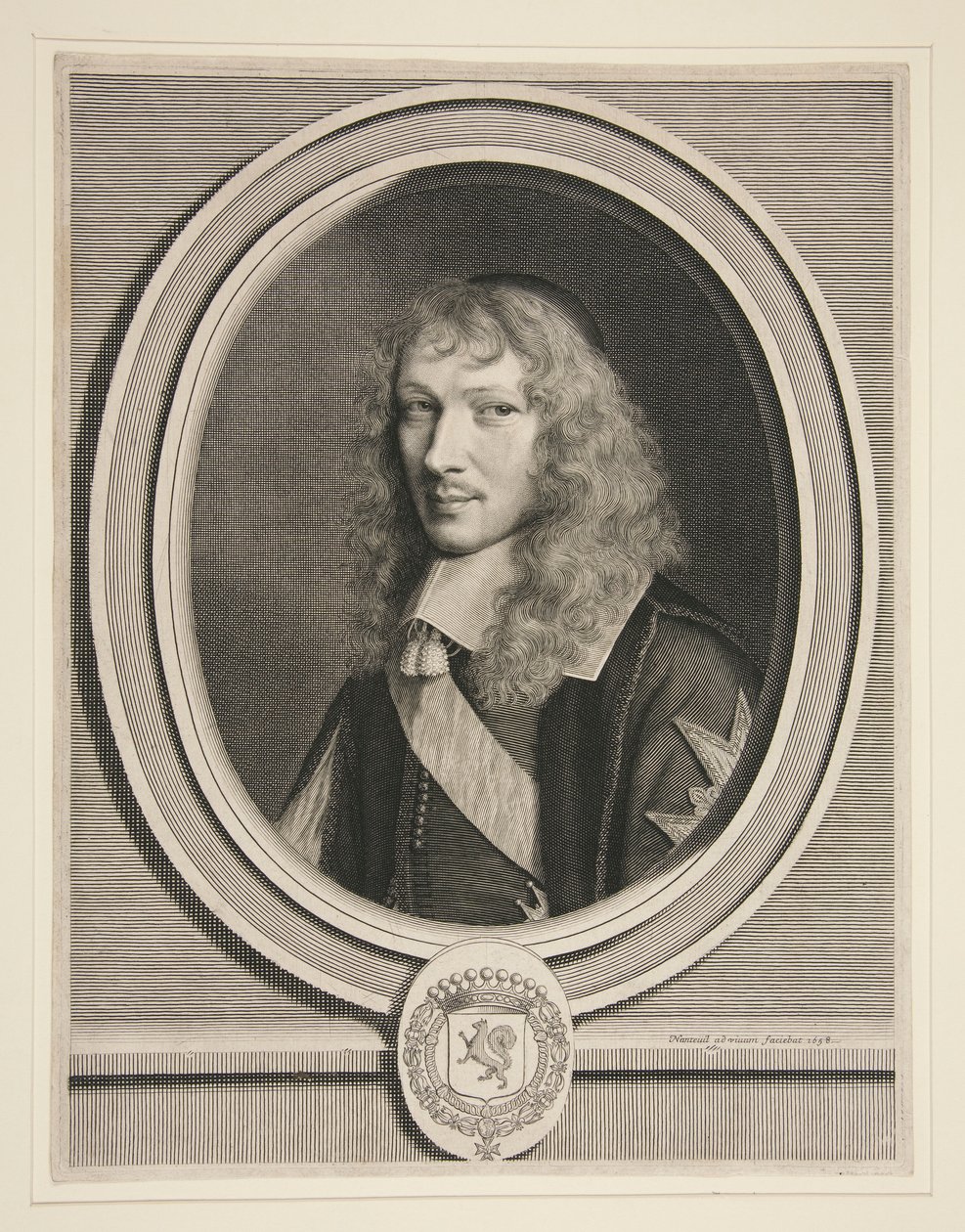 Basil Fouquet, Abb? de Barbeaux a de Rigny, kancléř královských řádů (opat z Barbeaux a z Rigny, kancléř v král. od Robert Nanteuil