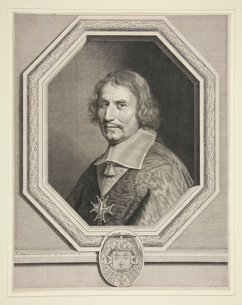 Kardinál Antoine Barberin, arcibiskup z Remeše (arcibiskup z Remeše) od Robert Nanteuil