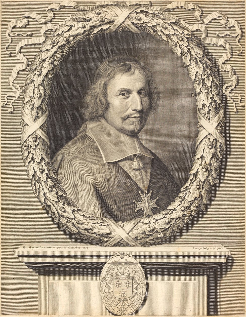 Kardinál Antonio Barberini od Robert Nanteuil