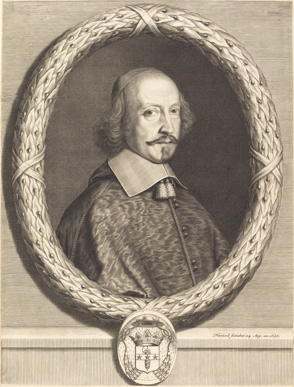 kardinál Jules Mazarin od Robert Nanteuil