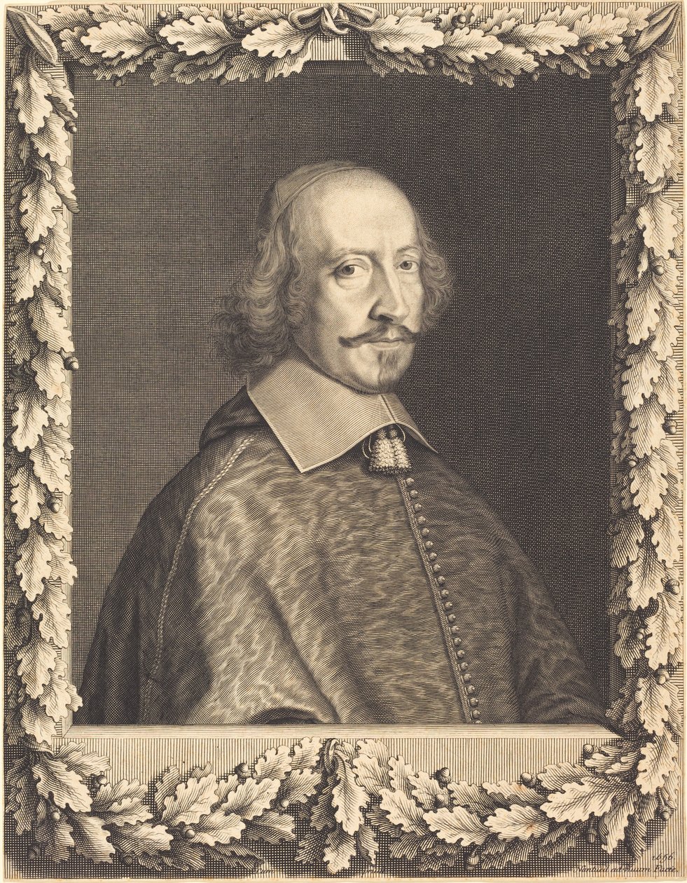 Kardinál Jules Mazarin od Robert Nanteuil