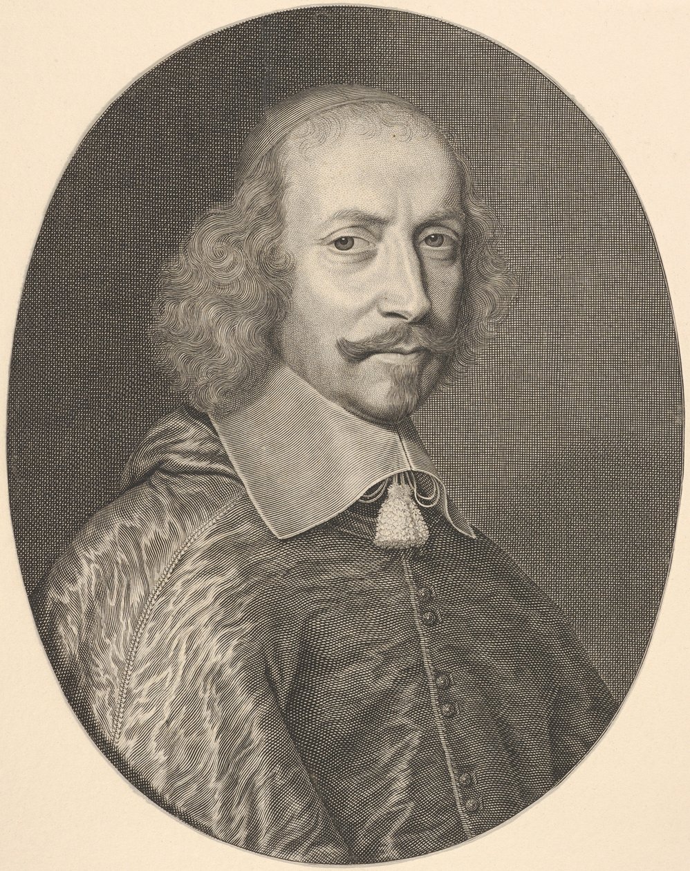 Kardinál Jules Mazarin od Robert Nanteuil
