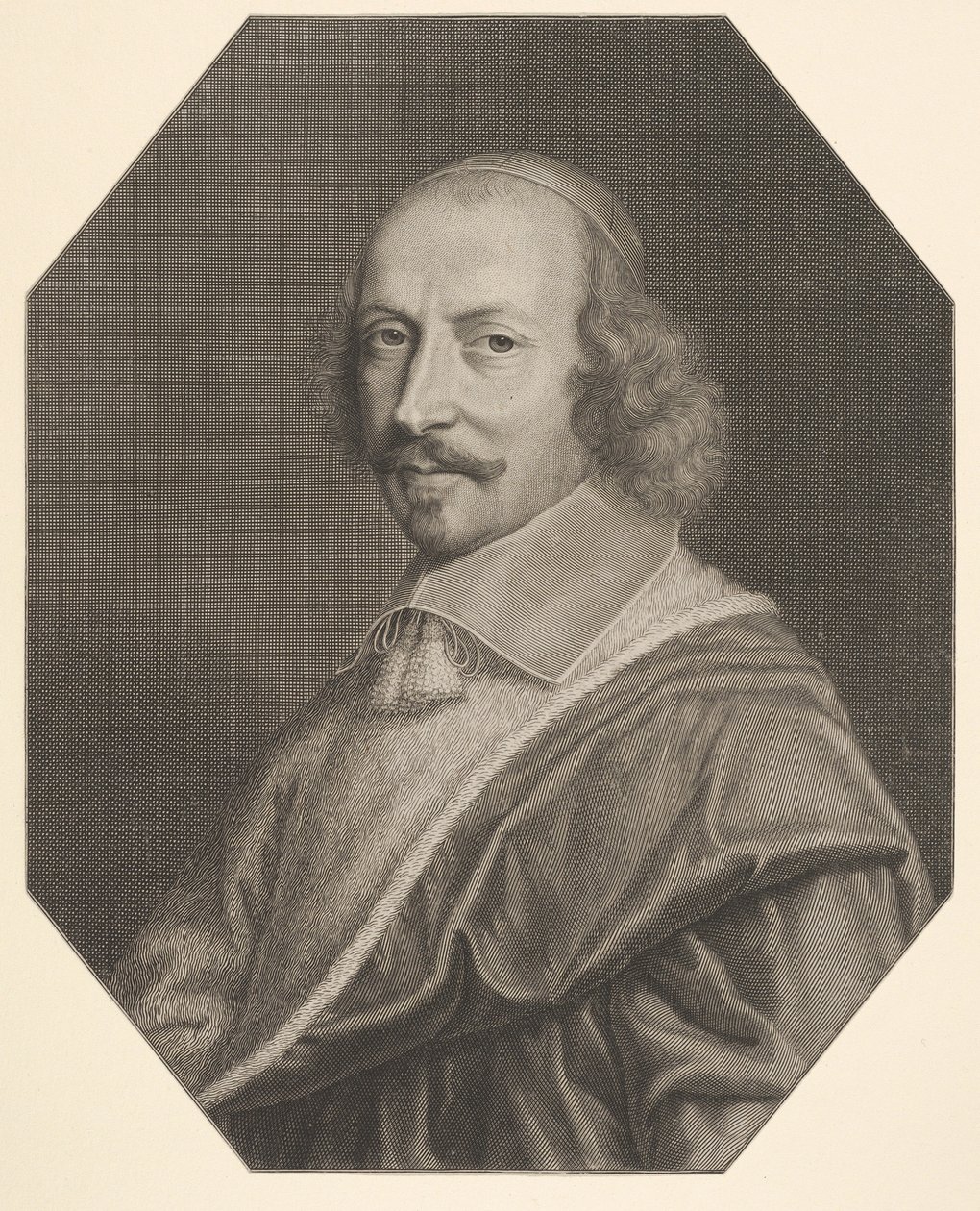 Kardinál Jules Mazarin, 1656. od Robert Nanteuil