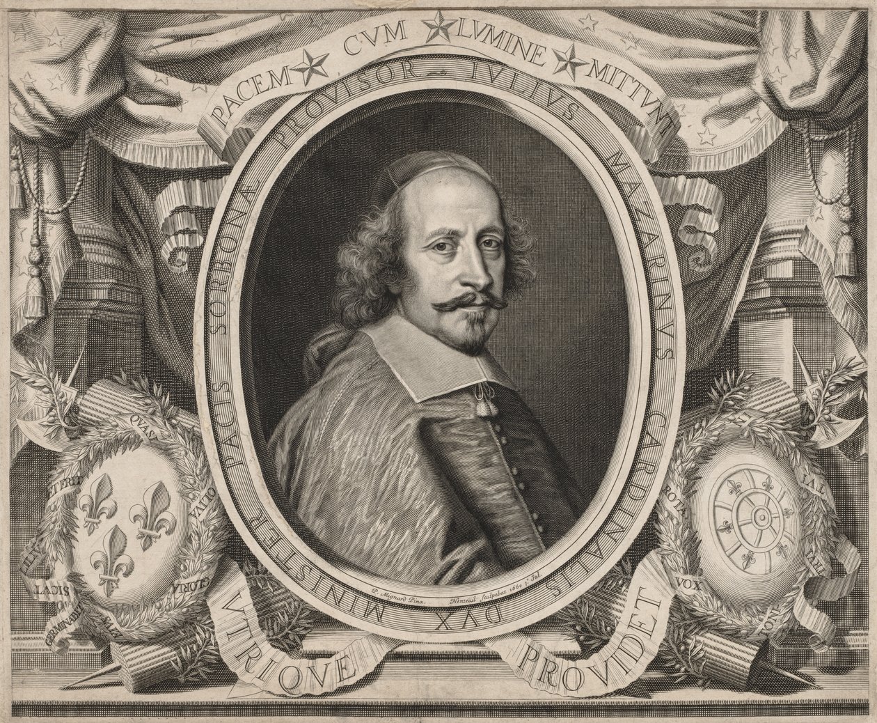 Kardinál Mazarin, 1660. od Robert Nanteuil