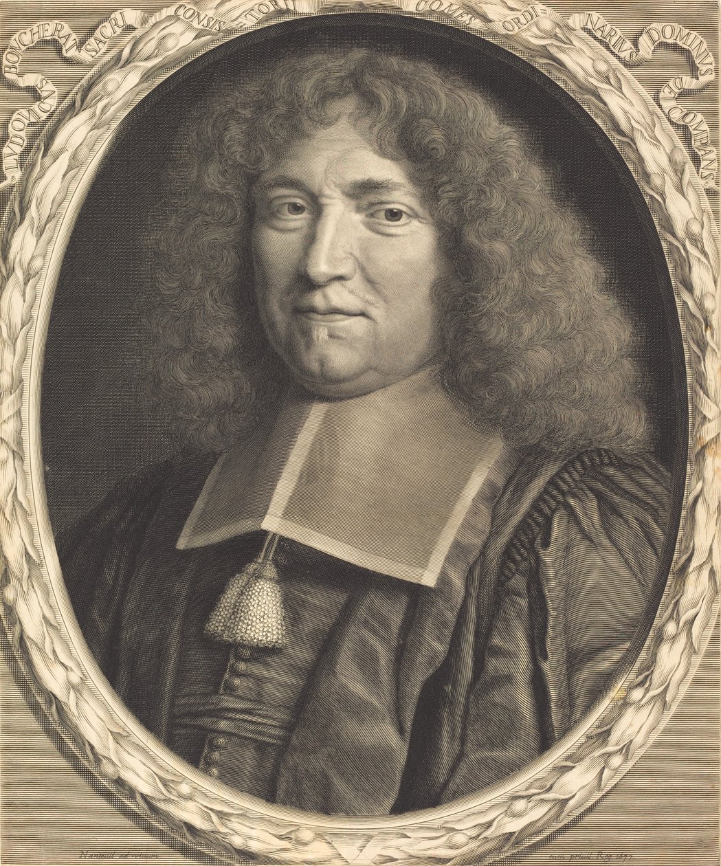 kancléř Boucherat od Robert Nanteuil