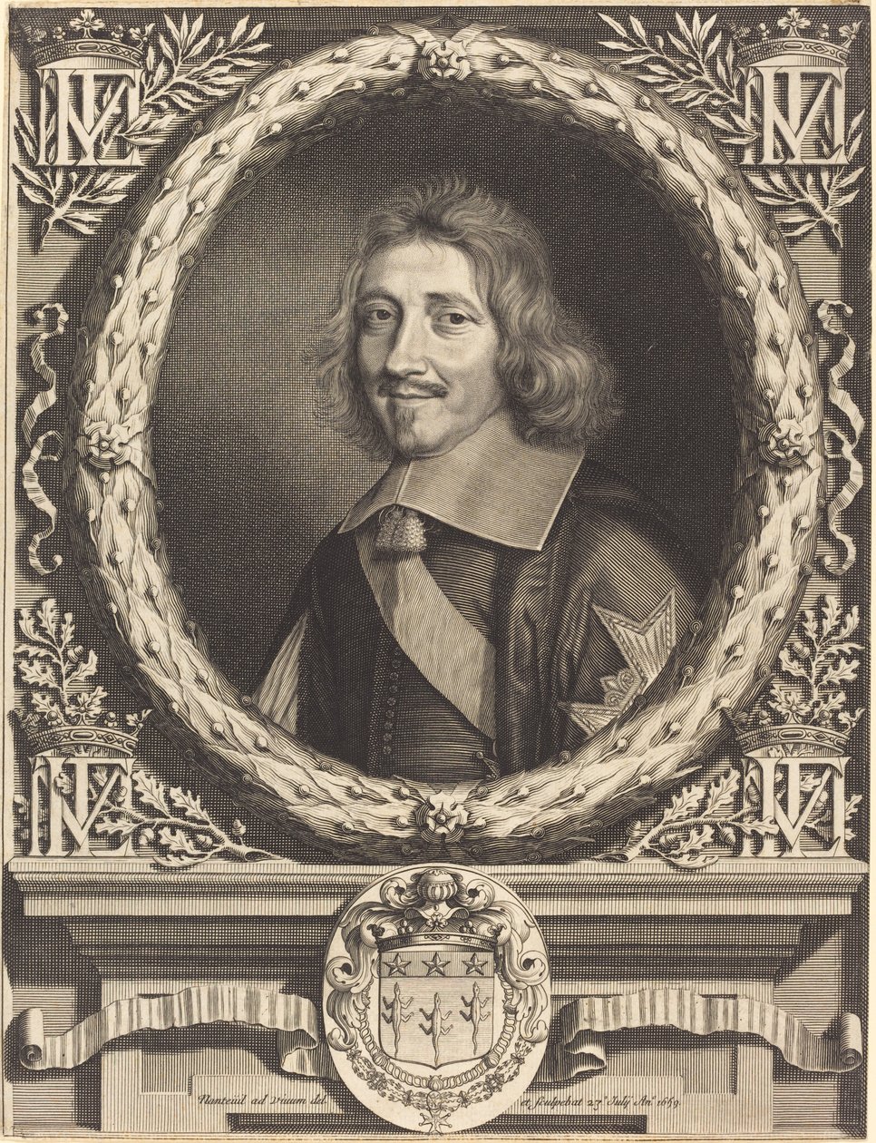 Kancléř Michel Le Tellier od Robert Nanteuil