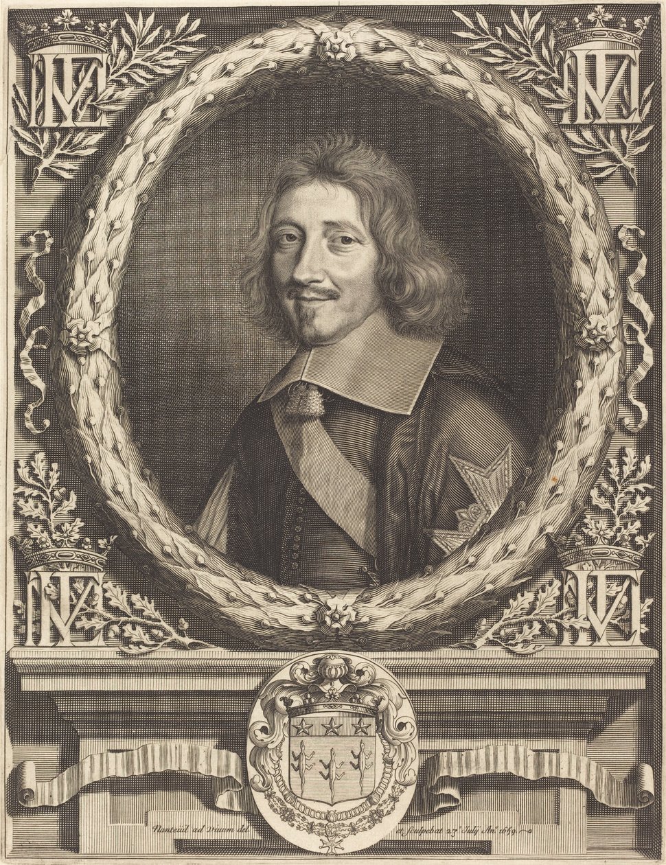 Kancléř Michel Le Tellier od Robert Nanteuil