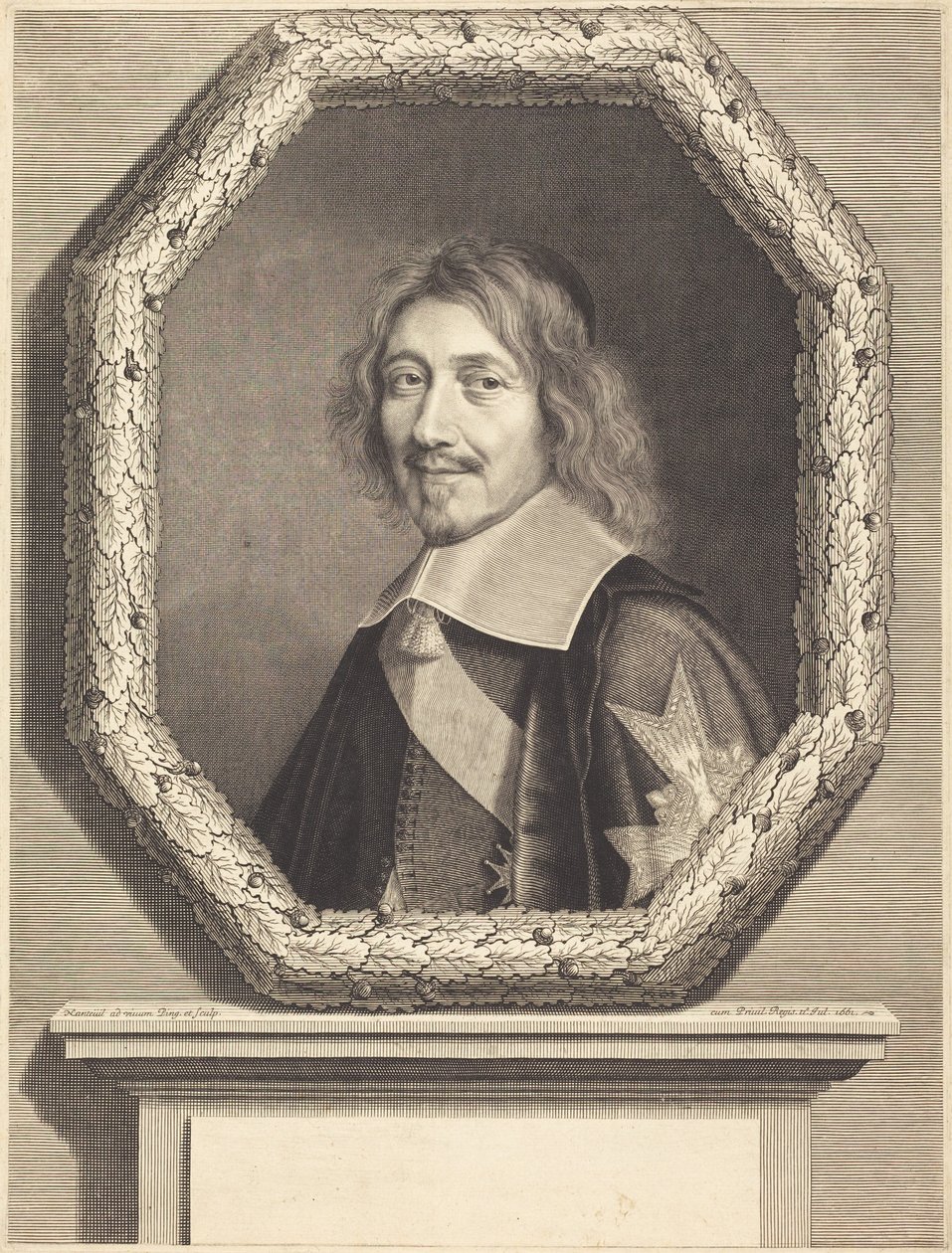 Kancléř Michel Le Tellier od Robert Nanteuil