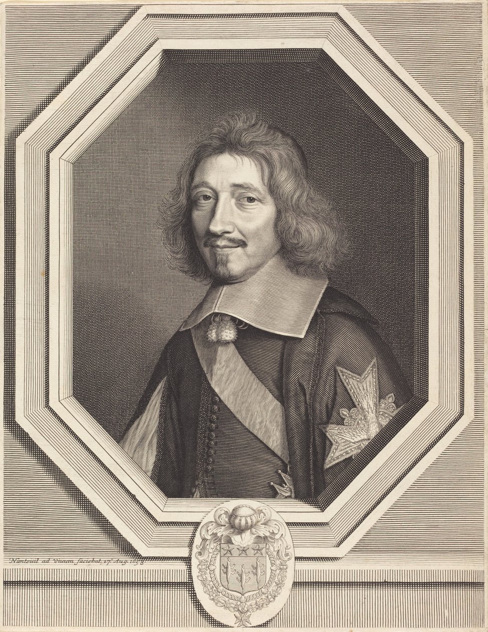 Kancléř Michel Le Tellier od Robert Nanteuil