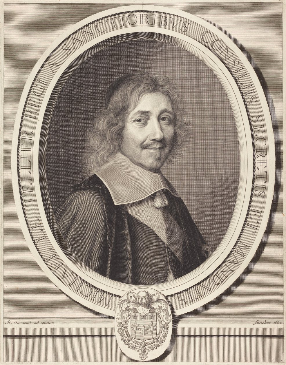 Kancléř Michel Le Tellier od Robert Nanteuil