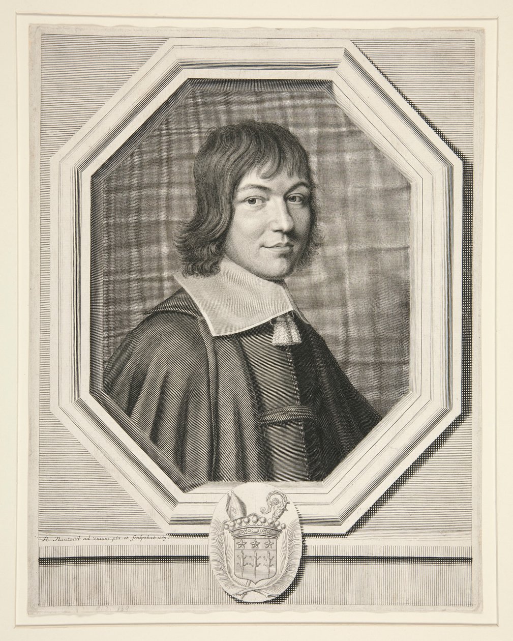 Charles-Maurice Le Tellier, arcibiskup z Remeše (arcibiskup z Remeše) (1642-1710) od Robert Nanteuil