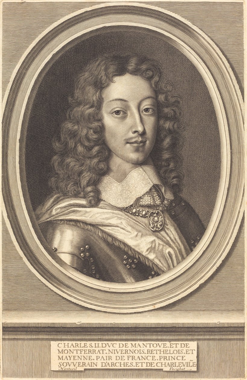 Karel II., vévoda z Mantovy od Robert Nanteuil