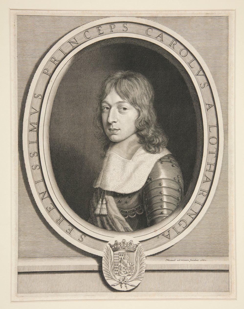 Karel V. Lotrinský od Robert Nanteuil