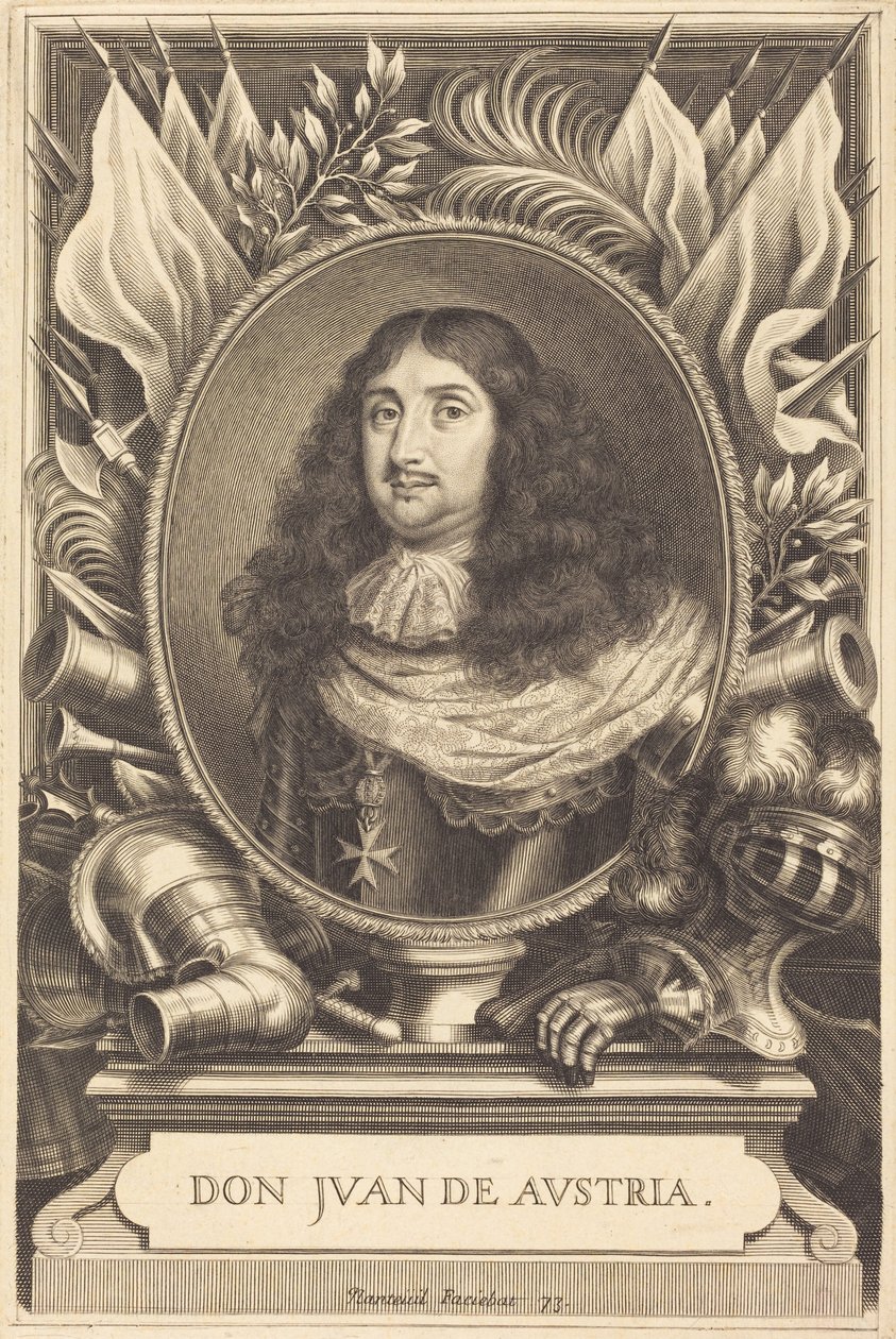 Don Juan Rakouský od Robert Nanteuil