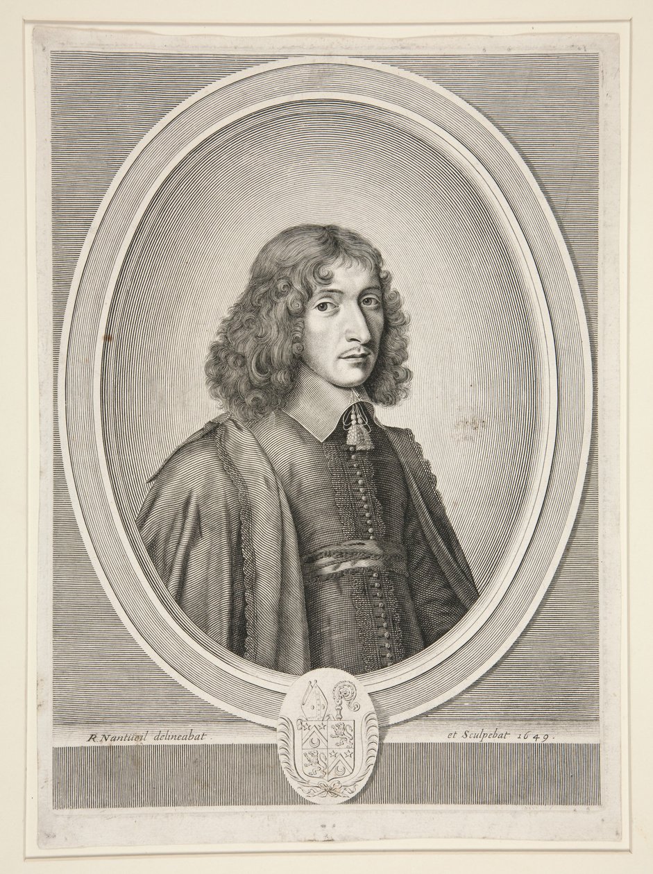 François Molé, opat kláštera Sainte-Croix v Bordeaux, později mistr žádostí (1625–1712) od Robert Nanteuil