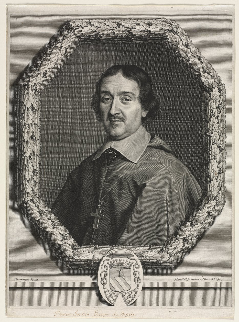 Francois Servien, biskup z Bayeux od Robert Nanteuil