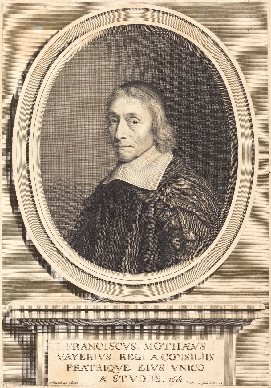 Francois de la Mothe Le Vayer od Robert Nanteuil