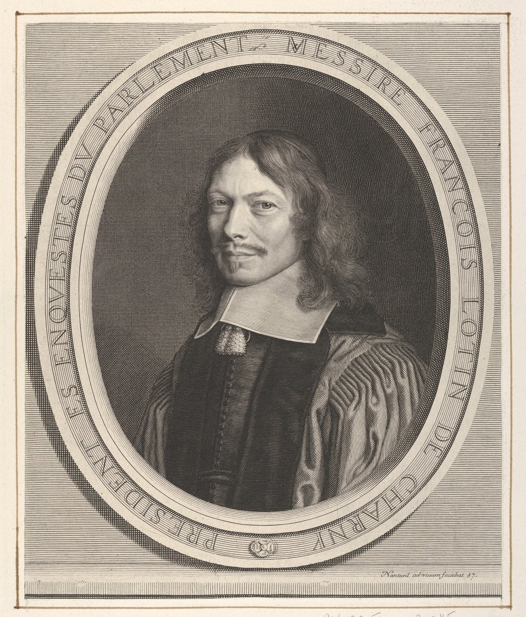 Francois Lotin de Charny, ca. 1657. od Robert Nanteuil