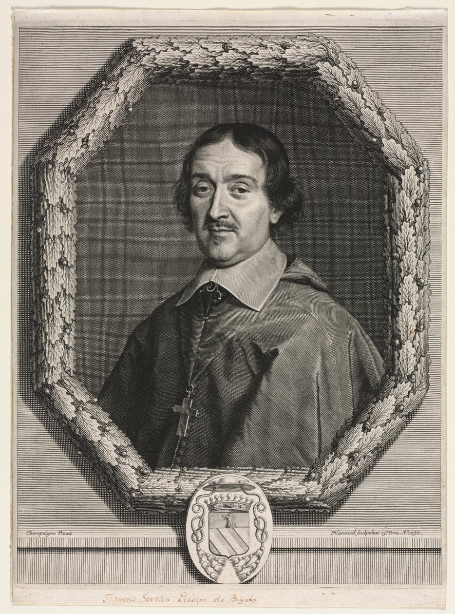 Francois Servien, biskup z Bayeux, 1656. od Robert Nanteuil