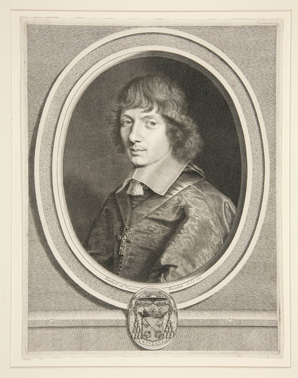 François de Clermont-Tonnerre, biskup z Noyonu (biskup z Noyonu) (1629-1701) od Robert Nanteuil