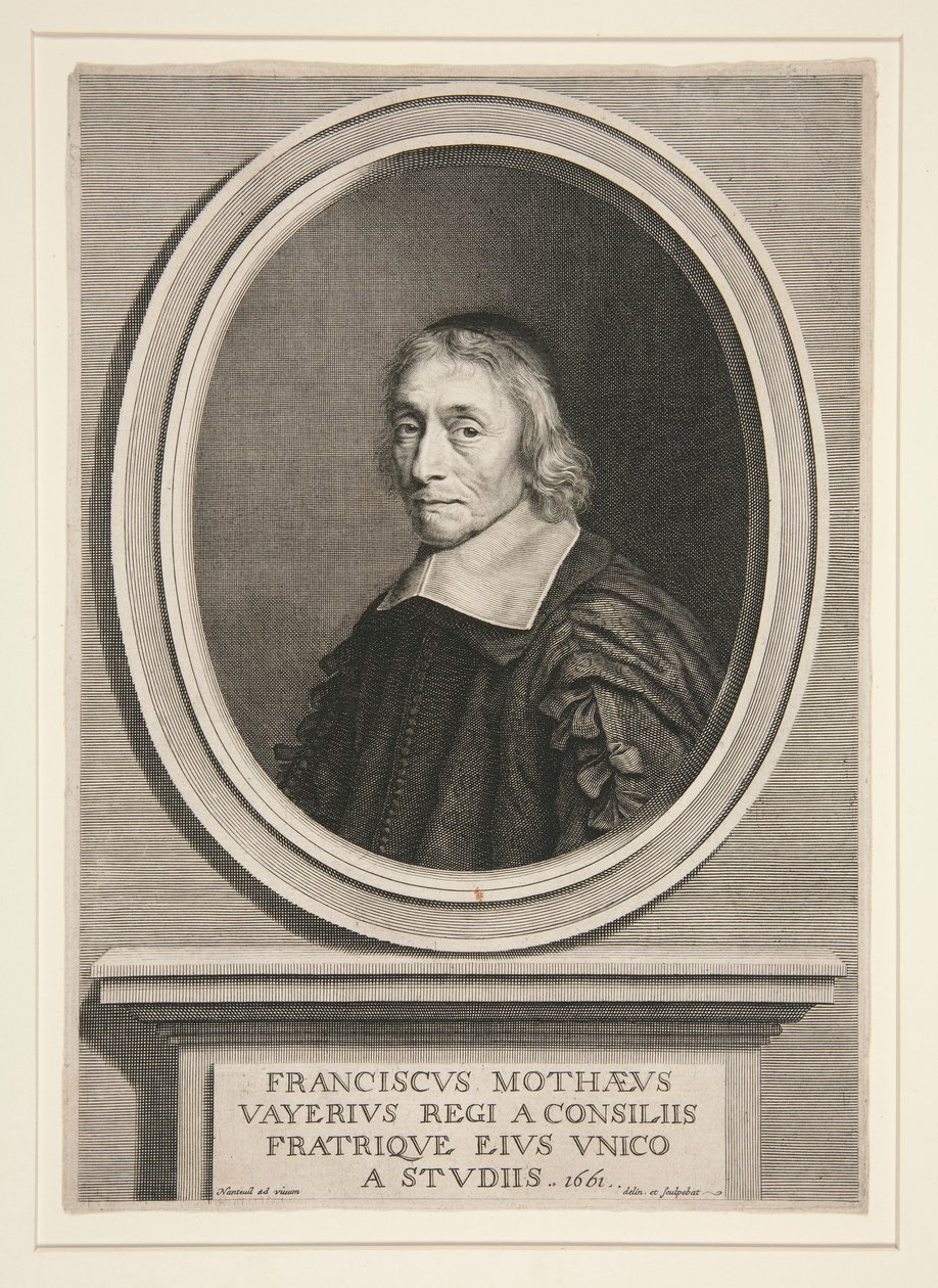 François de la Mothe-Le Vayer, poradce pro od Robert Nanteuil